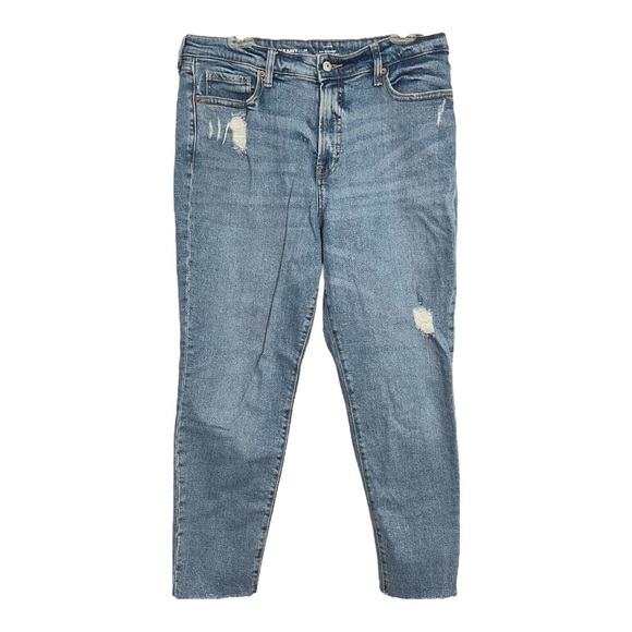 Old Navy Denim - Old Navy High Rise OG Straight Secret Smooth Pockets Denim Jeans Size 14